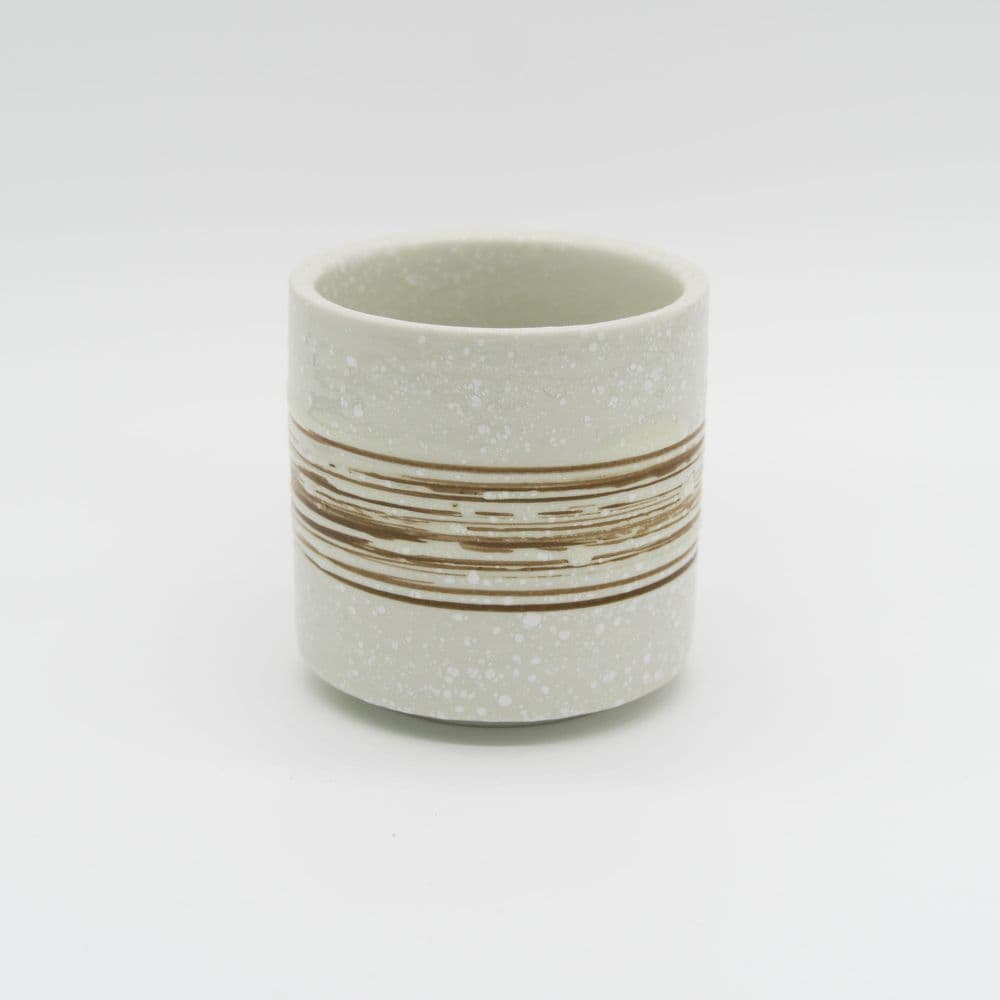 Šálek na cappuccino AURORA 180 ml bílá/hnědá