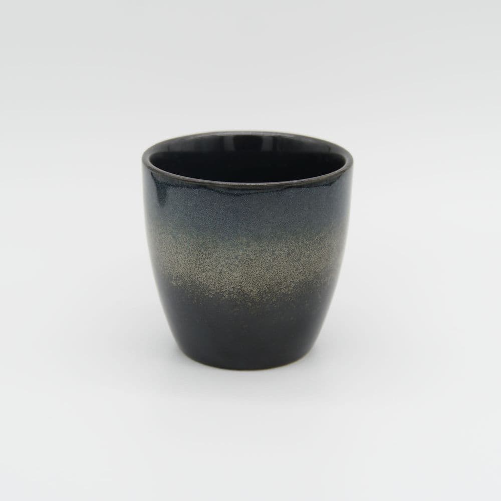 Šálek LUNA 150 ml černá/šedá