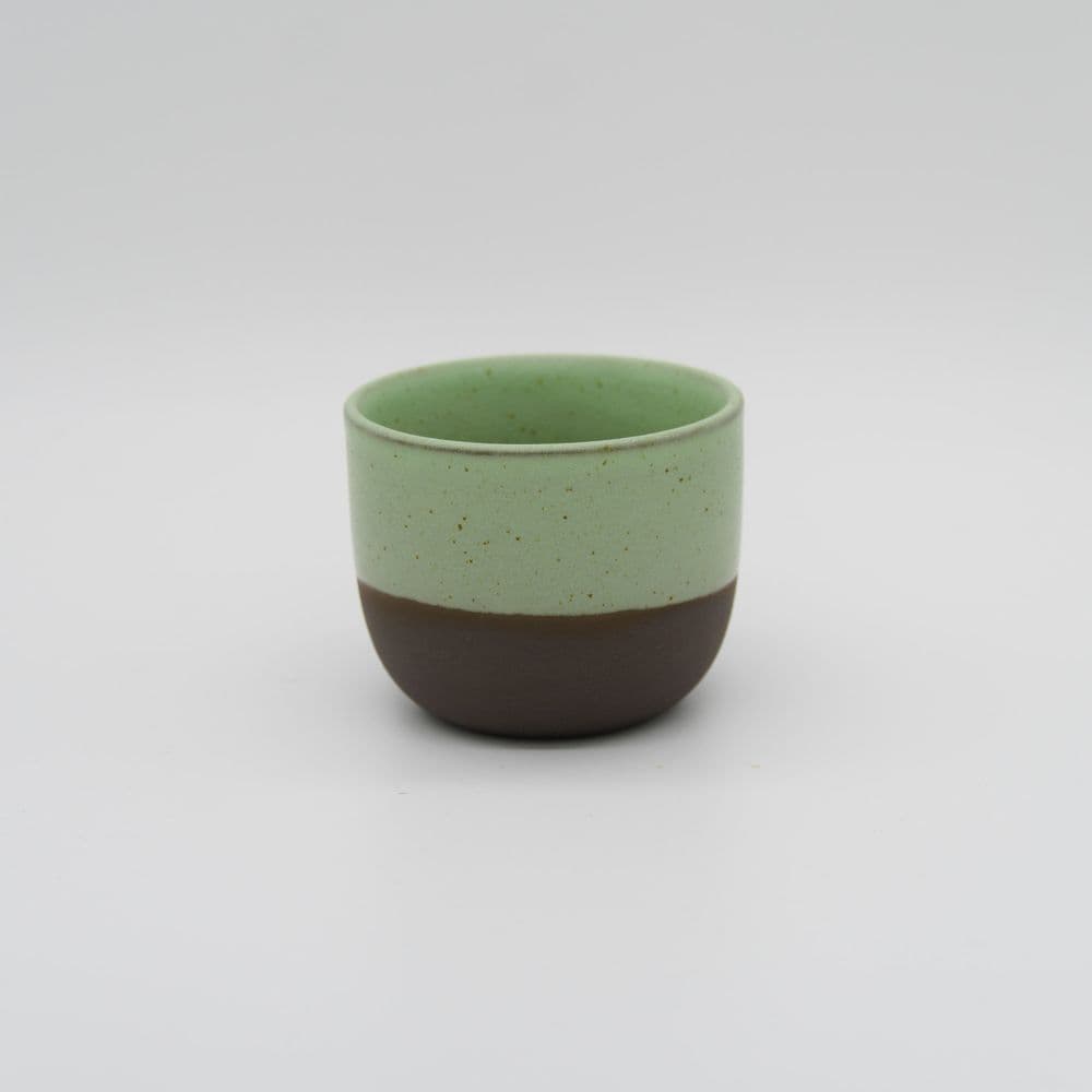 Šálek na cappuccino LYRA 150 ml černá/zelená