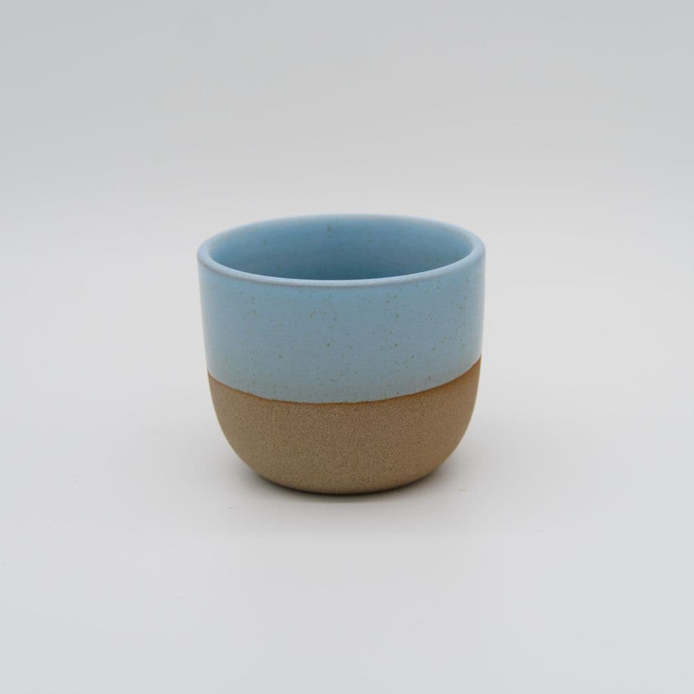 Šálek na cappuccino LYRA 160 ml hnědá/modrá